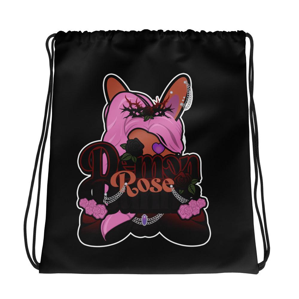DEMON ROSE BUNNII - Drawstring bag