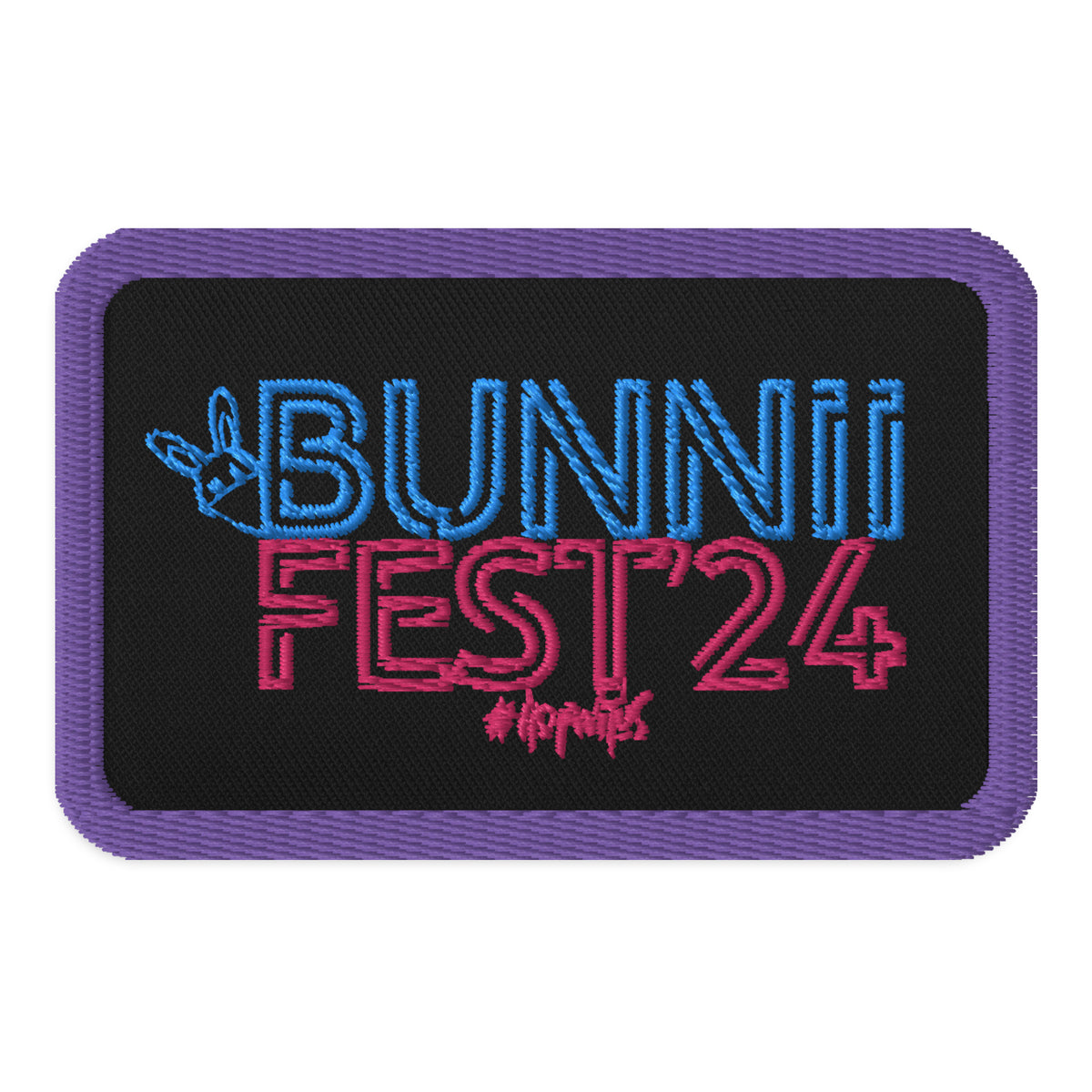 BUNNIIFEST '24 LIMITED EDITION - Embroidered Patch
