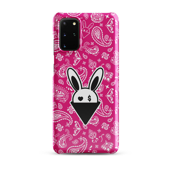 BUNNII GANG "PINK BANDANA" Snap case for Samsung®