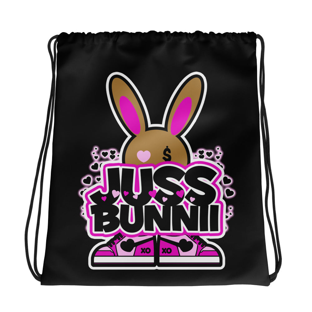 BUNNII GANG "JUSS BUNNII" Drawstring bag