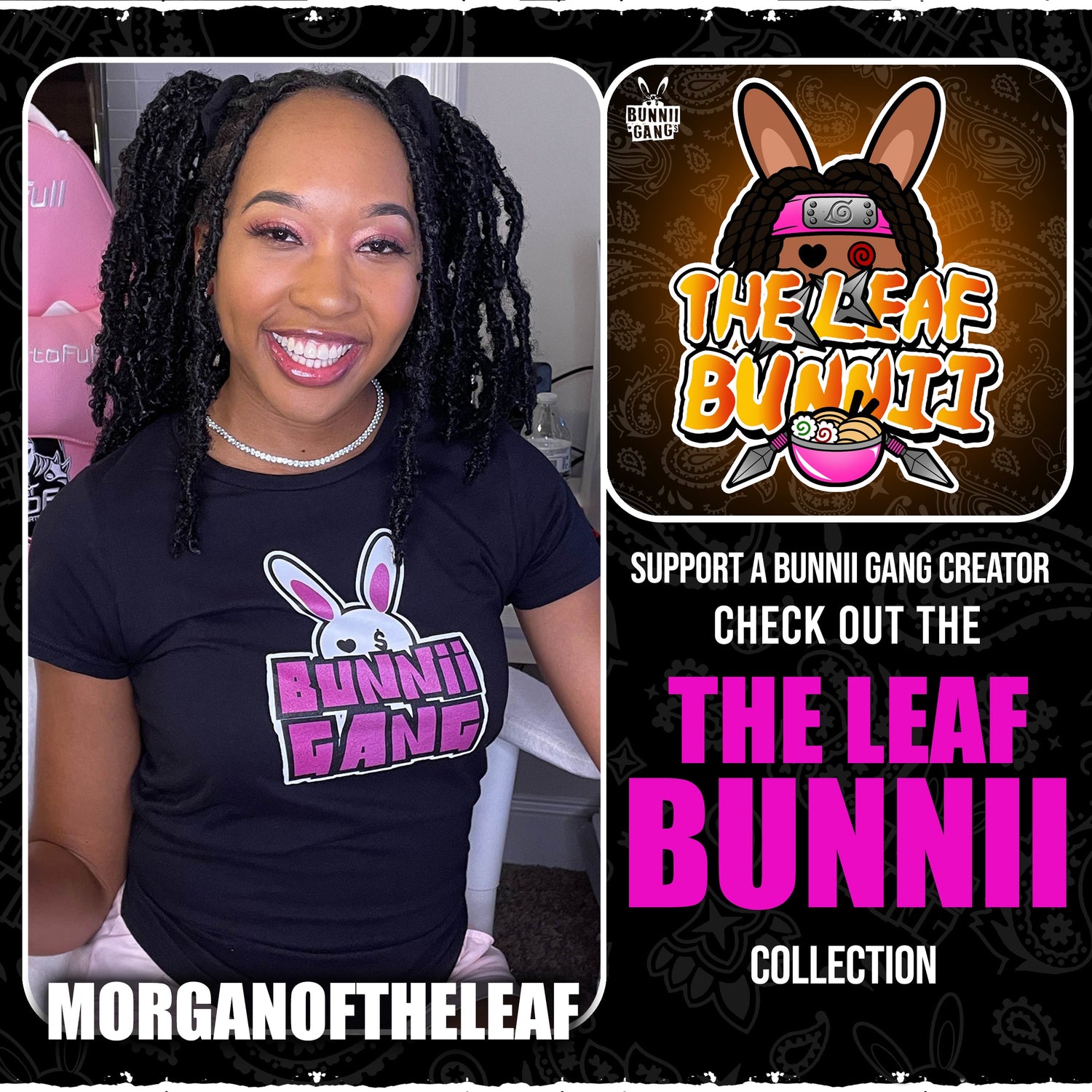 MORGANOFTHELEAF A.K.A THE LEAF BUNNII