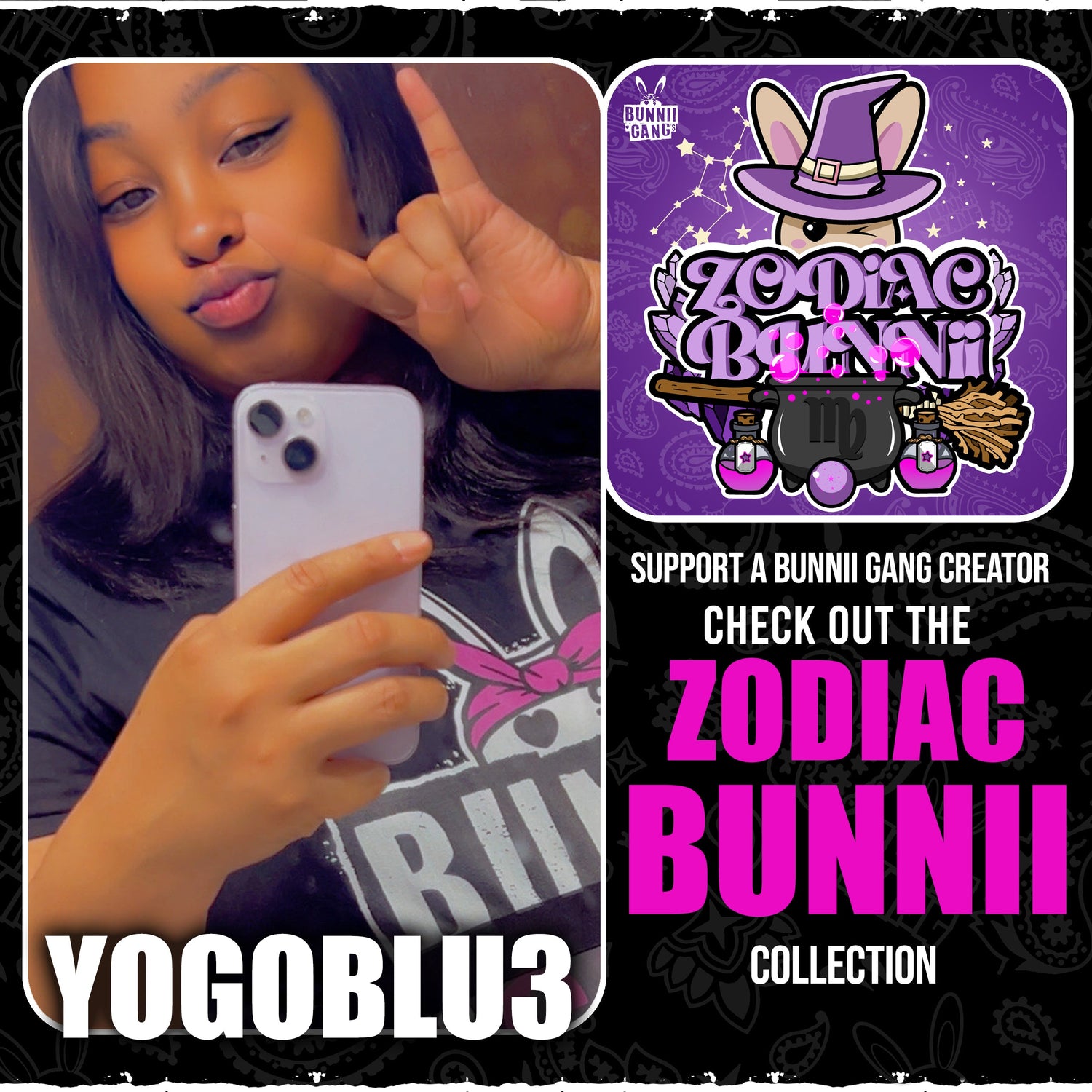 YOGOBLU3 A.K.A ZODIAC BUNNII
