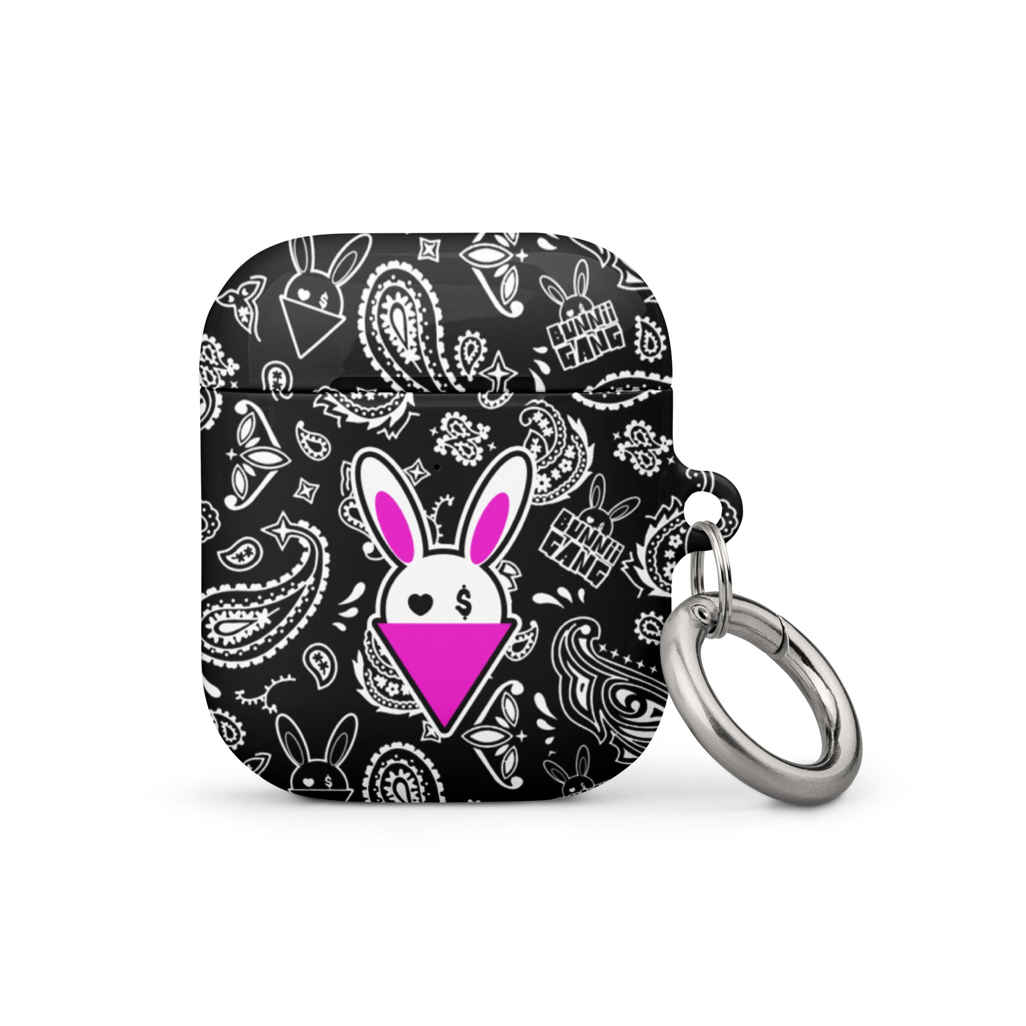 BUNNII GANG "BLACK BANDANA" Case for AirPods®