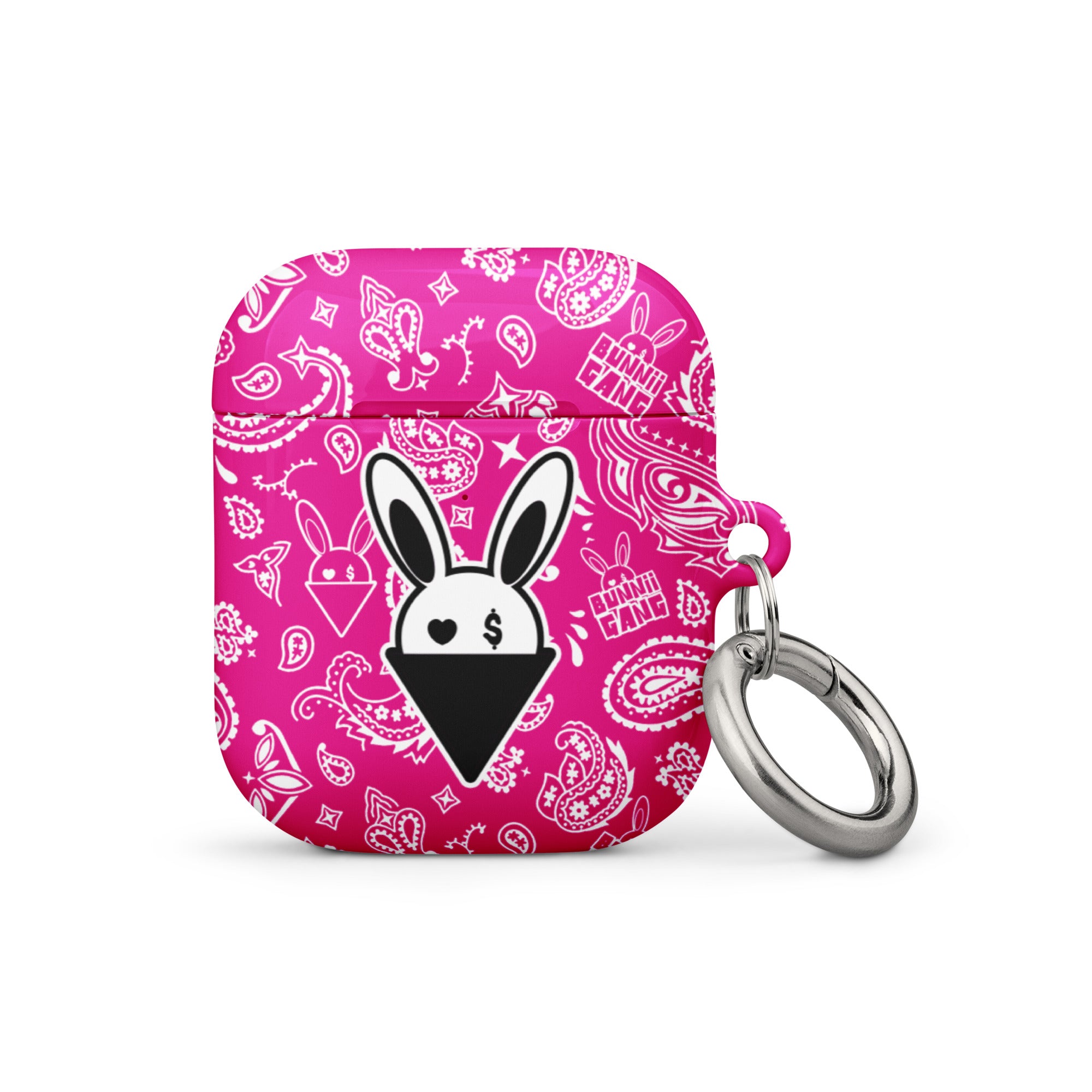 BUNNII GANG "PINK BANDANA" Case for AirPods®