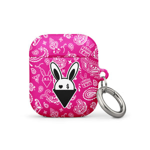 BUNNII GANG "PINK BANDANA" Case for AirPods®