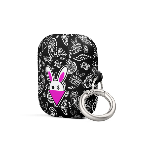 BUNNII GANG "BLACK BANDANA" Case for AirPods®