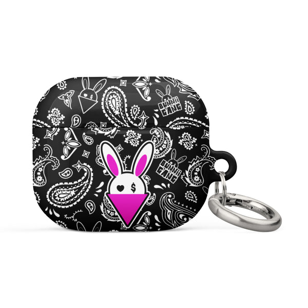 BUNNII GANG "BLACK BANDANA" Case for AirPods®
