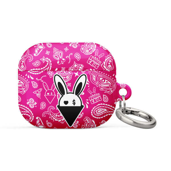 BUNNII GANG "PINK BANDANA" Case for AirPods®