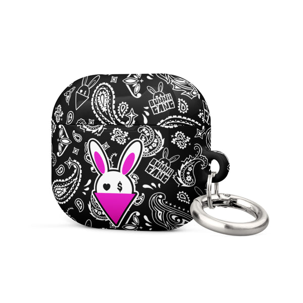 BUNNII GANG "BLACK BANDANA" Case for AirPods®