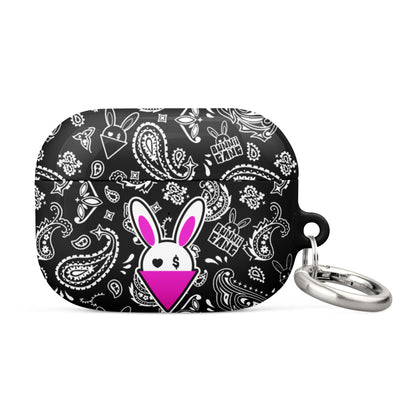 BUNNII GANG "BLACK BANDANA" Case for AirPods®