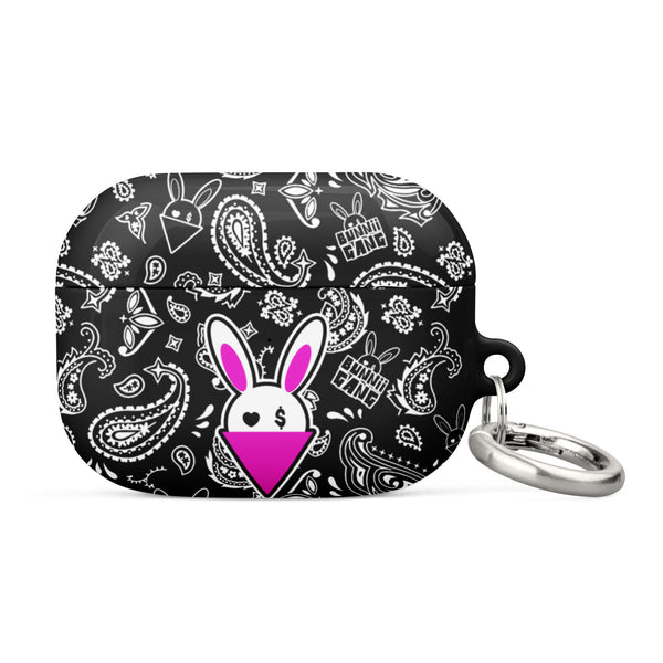 BUNNII GANG "BLACK BANDANA" Case for AirPods®