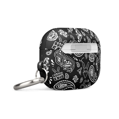 BUNNII GANG "BLACK BANDANA" Case for AirPods®