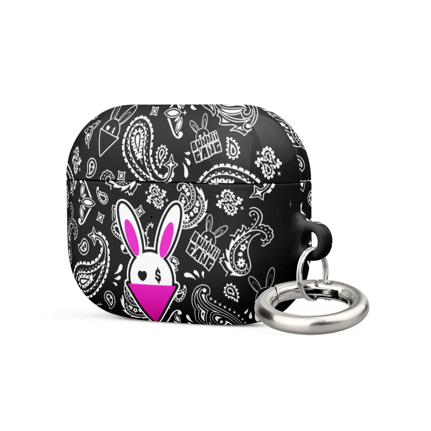 BUNNII GANG "BLACK BANDANA" Case for AirPods®