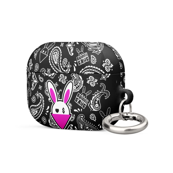 BUNNII GANG "BLACK BANDANA" Case for AirPods®