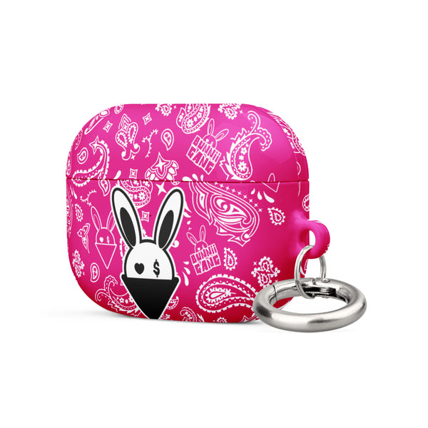 BUNNII GANG "PINK BANDANA" Case for AirPods®