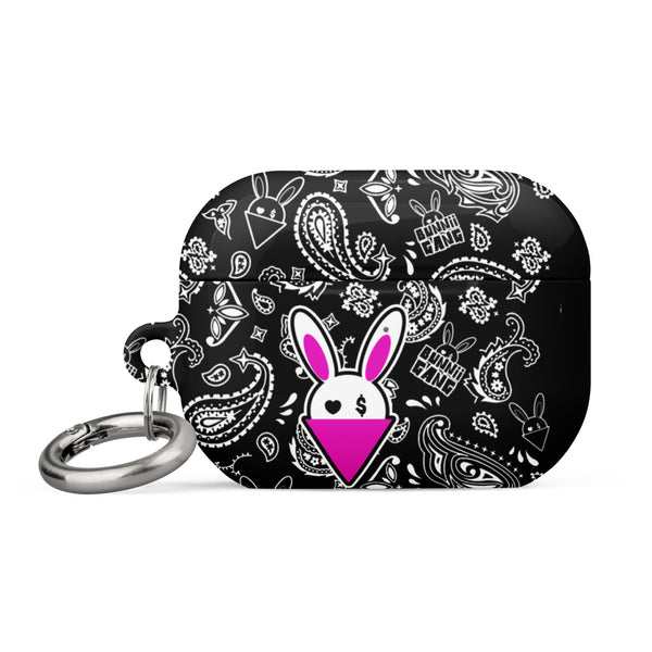 BUNNII GANG "BLACK BANDANA" Case for AirPods®