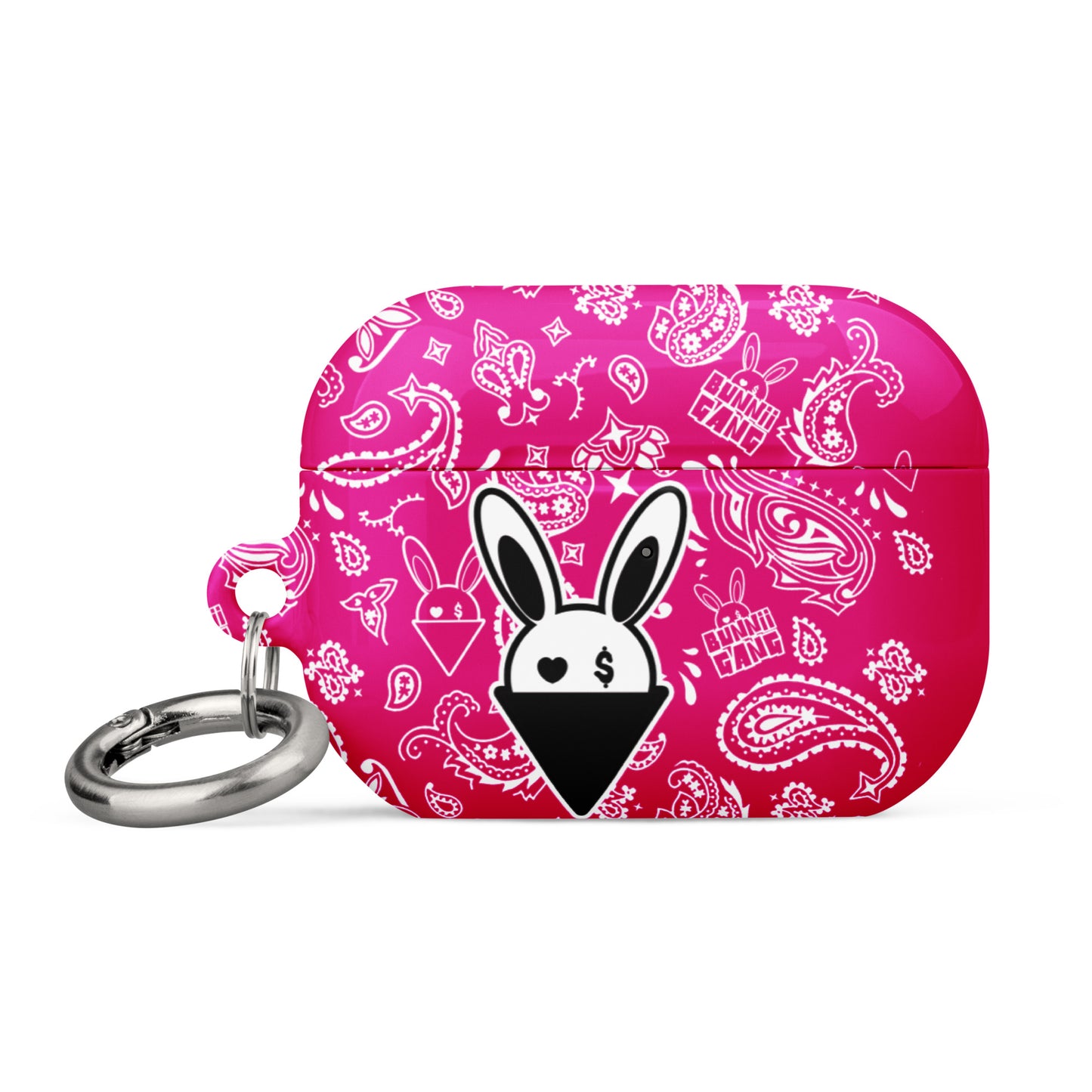BUNNII GANG "PINK BANDANA" Case for AirPods®