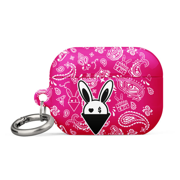 BUNNII GANG "PINK BANDANA" Case for AirPods®