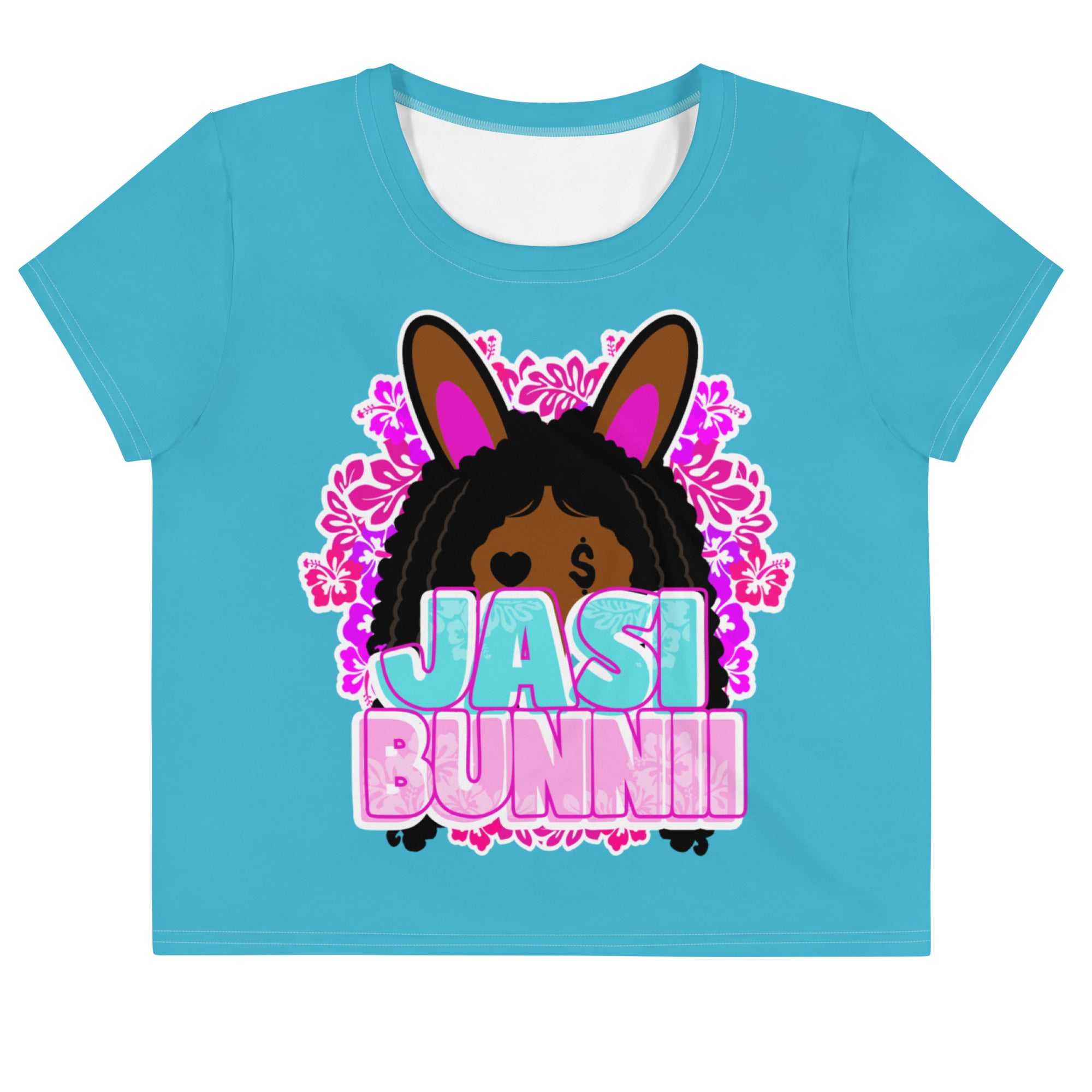 BUNNII GANG "JASI BUNNII" Crop Tee