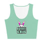 BUNNII GANG "TEAM BUNNII" MINT Crop Top