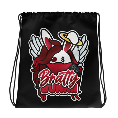 BUNNII GANG "BRATTY BUNNII" Drawstring bag