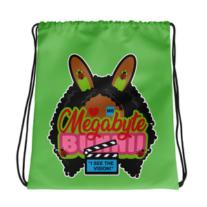 BUNNII GANG "MEGABYTE BUNNII" Drawstring bag