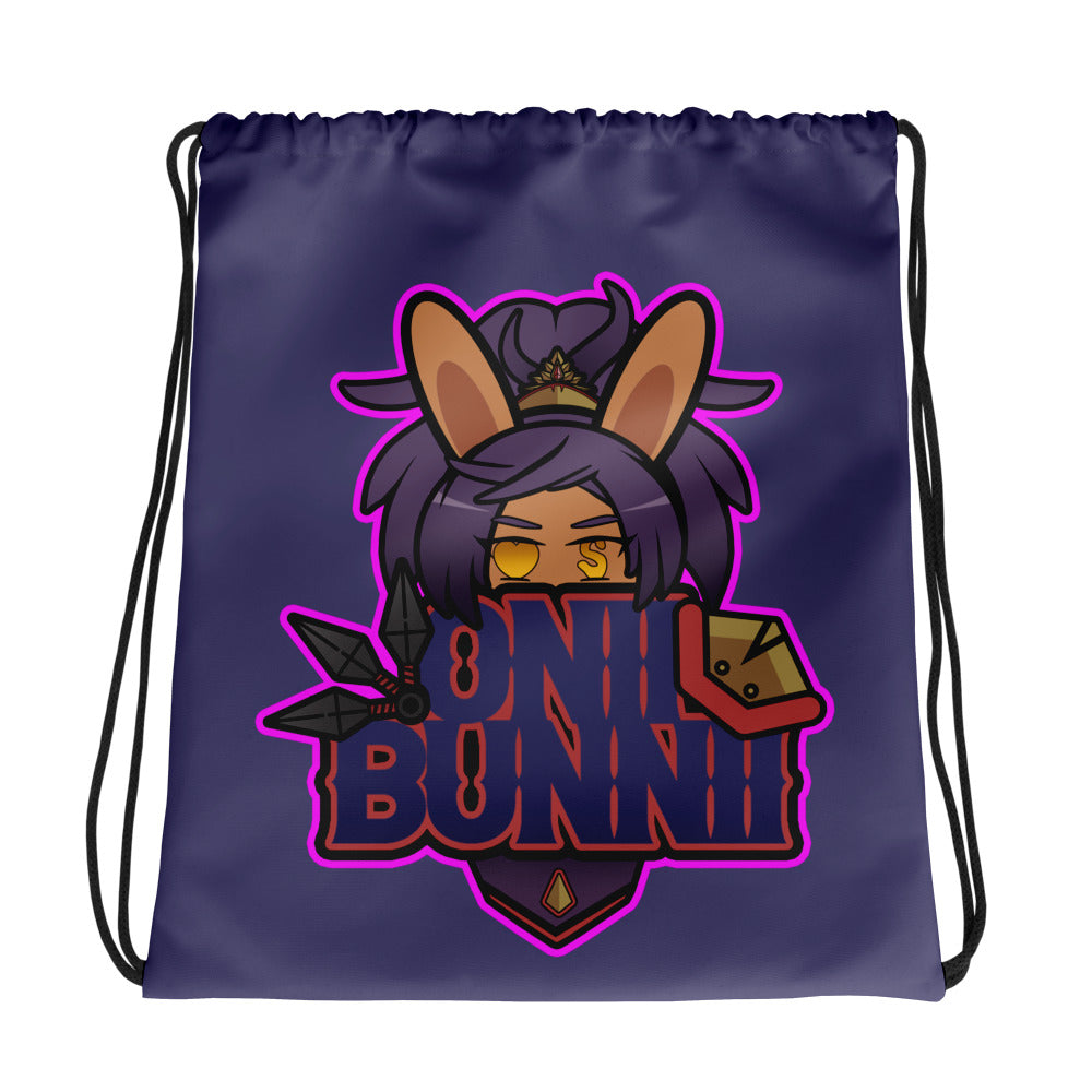 BUNNII GANG "ONII BUNNII" Drawstring bag