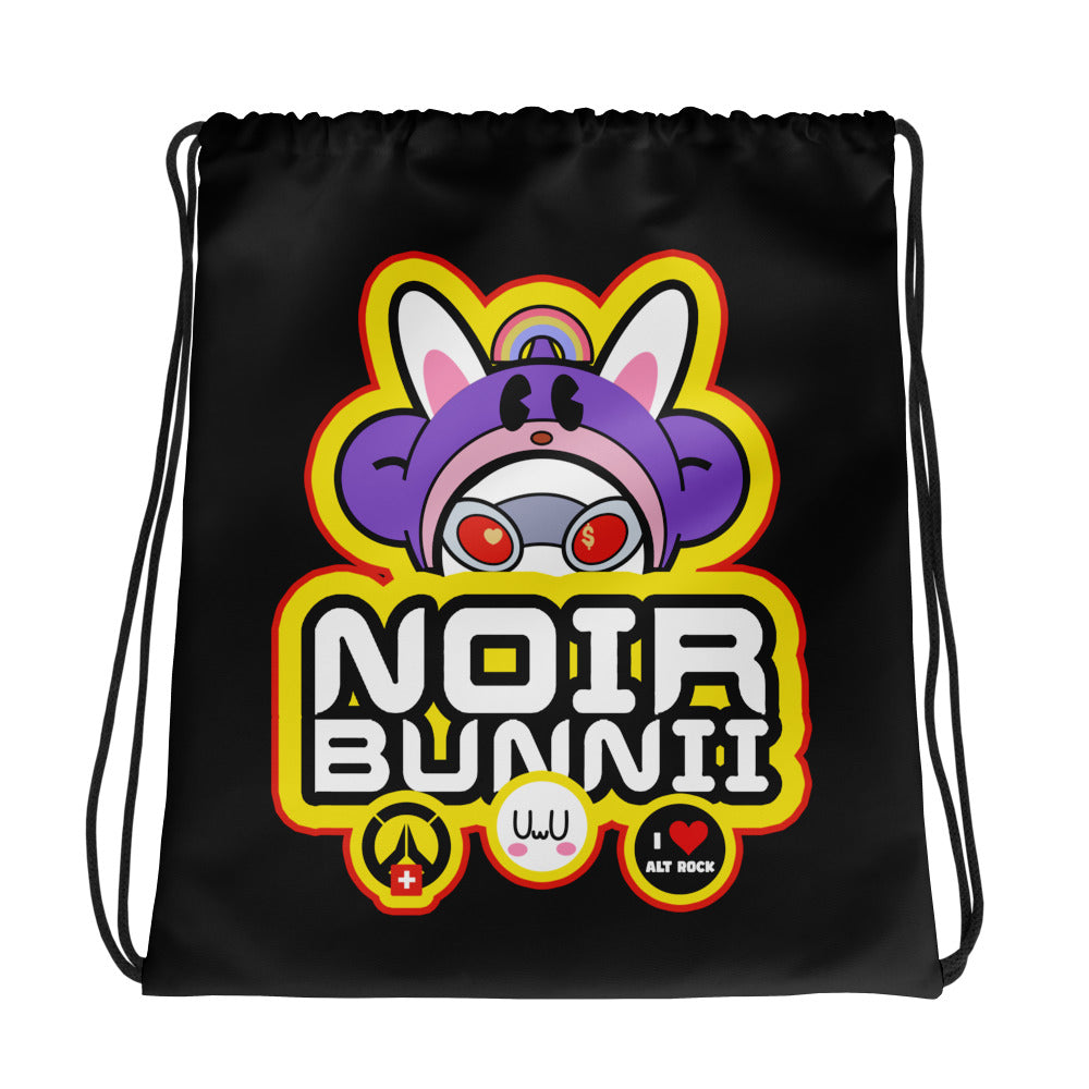 NOIR BUNNII - Drawstring bag