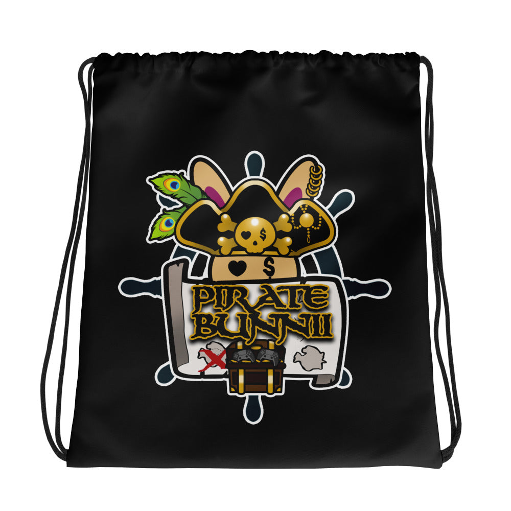 PIRATE BUNNII - Drawstring bag