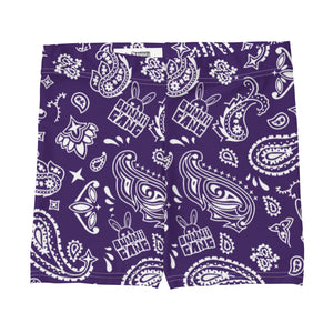 BUNNII GANG "PURPLE BANDANA" Shorts