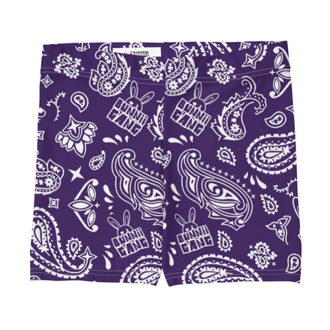 BUNNII GANG "PURPLE BANDANA" Shorts