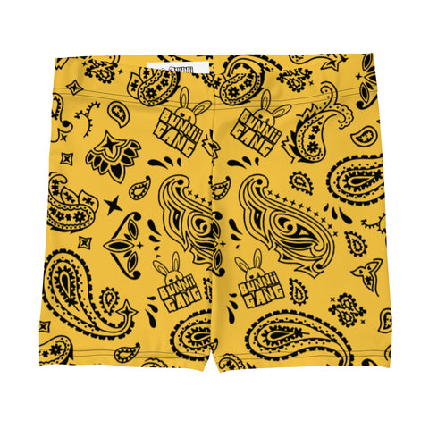 BUNNII GANG "YELLOW BANDANA" Shorts