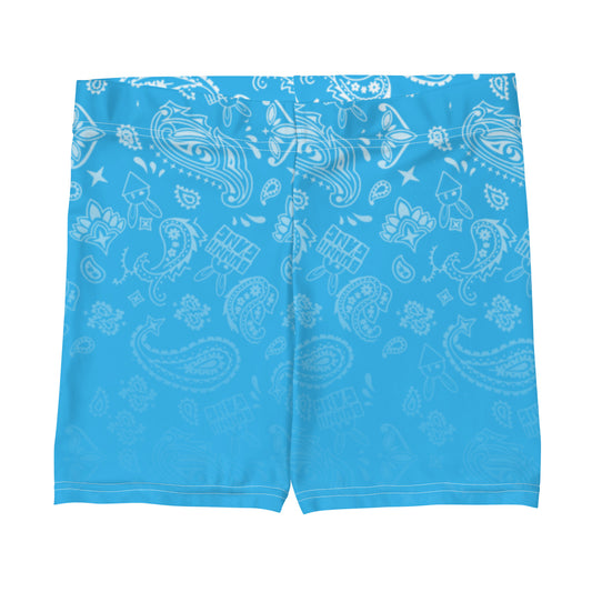 BUNNII GANG "SKY BLUE" BANDANA Shorts