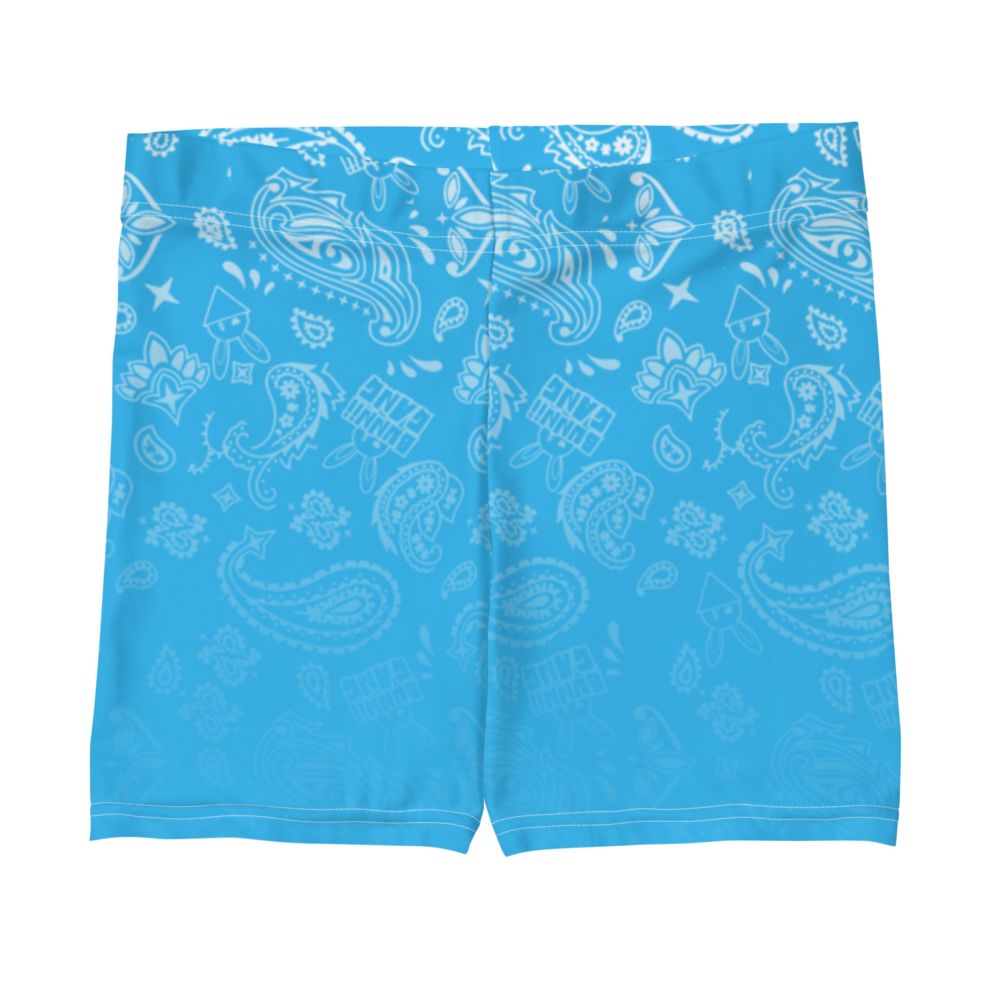 BUNNII GANG "SKY BLUE" BANDANA Shorts