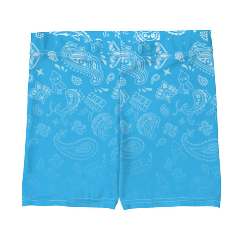 BUNNII GANG "SKY BLUE" BANDANA Shorts