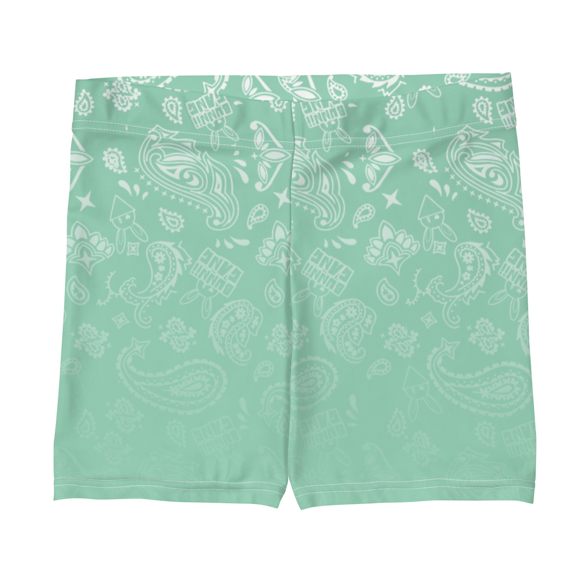 BUNNII GANG "MINT" BANDANA Shorts