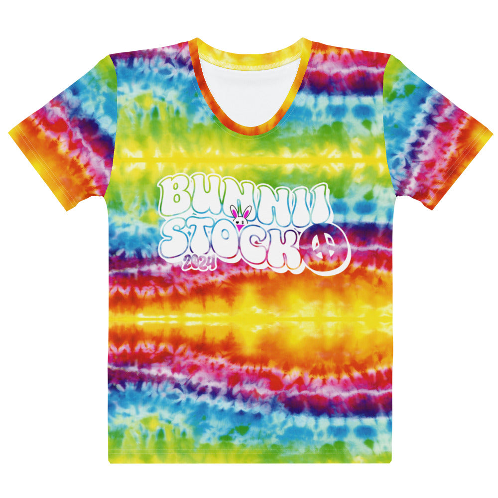BUNNIISTOCK 2024 LIMITED EDITION - TIE-DYE Women's T-shirt