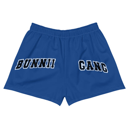 BUNNII GANG "TEAM BUNNII" Blue Athletic Shorts