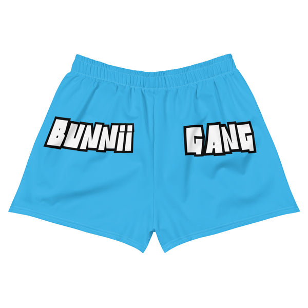 BUNNII GANG "TEAM BUNNII" SKY BLUE Athletic Shorts