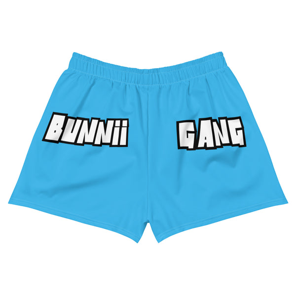 BUNNII GANG "TEAM BUNNII" SKY BLUE Athletic Shorts