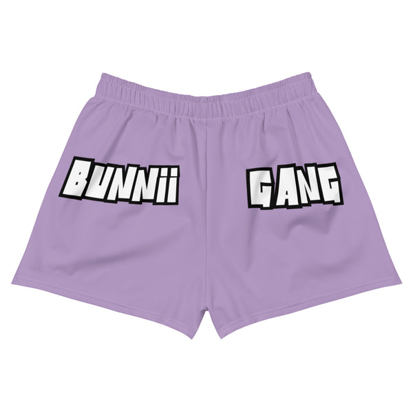 BUNNII GANG "TEAM BUNNII" LAVENDER Athletic Shorts