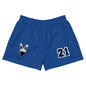 BUNNII GANG "TEAM BUNNII" Blue Athletic Shorts