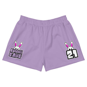 BUNNII GANG "TEAM BUNNII" LAVENDER Athletic Shorts