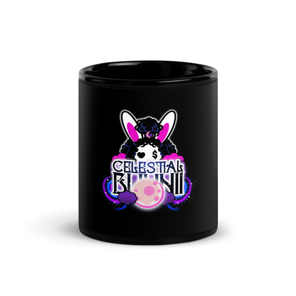 CELESTIAL BUNNII - Glossy Mug