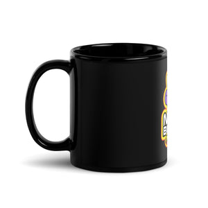 NOIR BUNNII - Black Glossy Mug