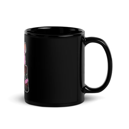 DEMON ROSE BUNNII - Glossy Mug
