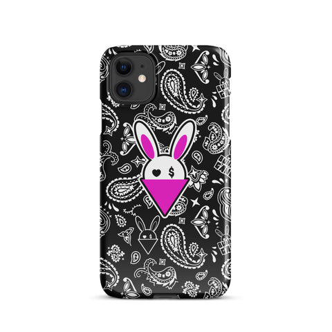 BUNNII GANG "BLACK BANDANA" Snap case for iPhone®