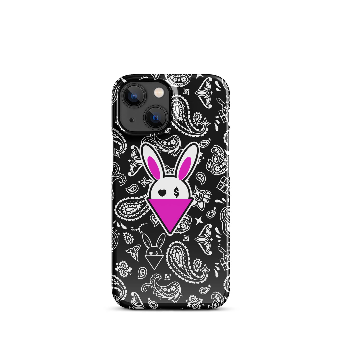 BUNNII GANG "BLACK BANDANA" Snap case for iPhone®