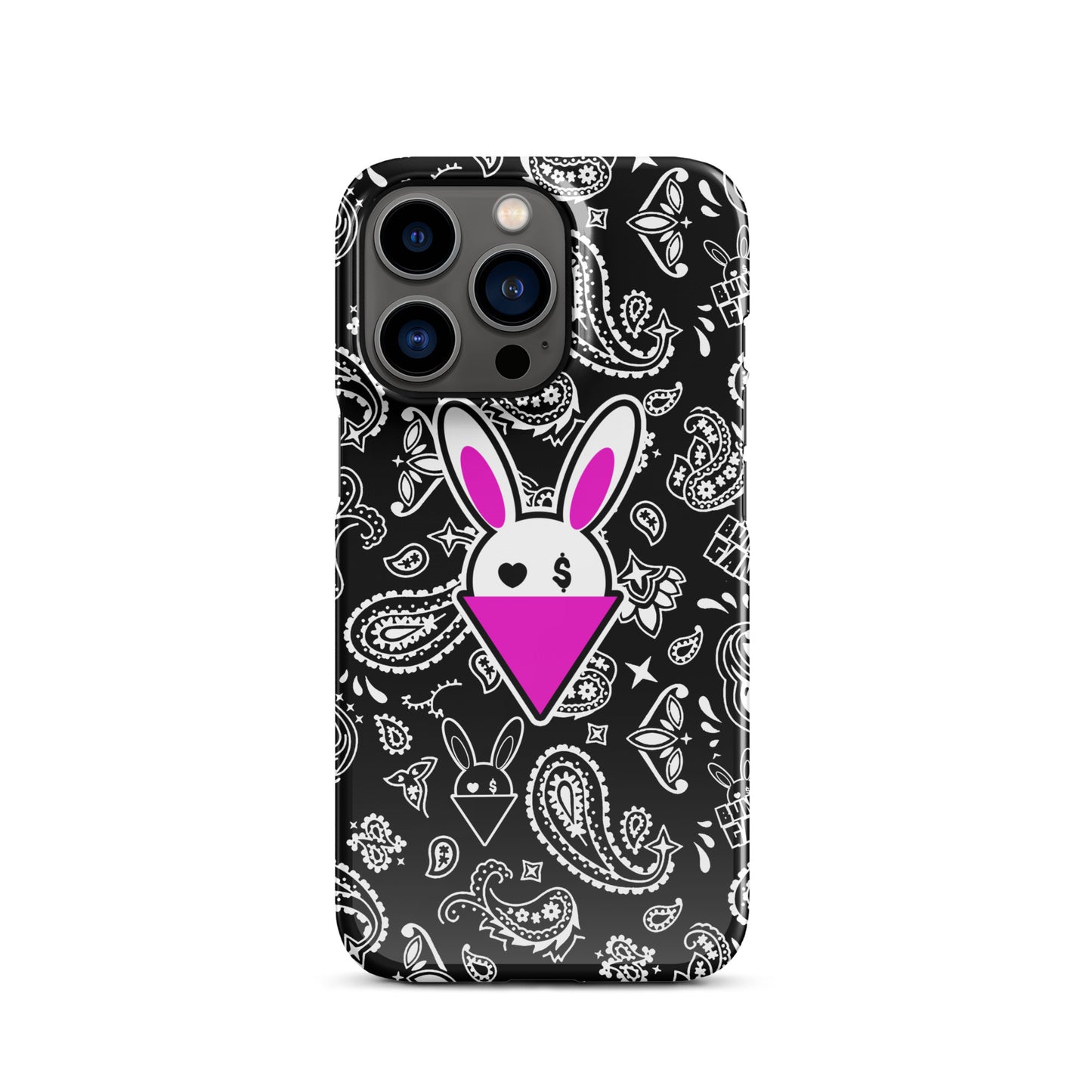 BUNNII GANG "BLACK BANDANA" Snap case for iPhone®