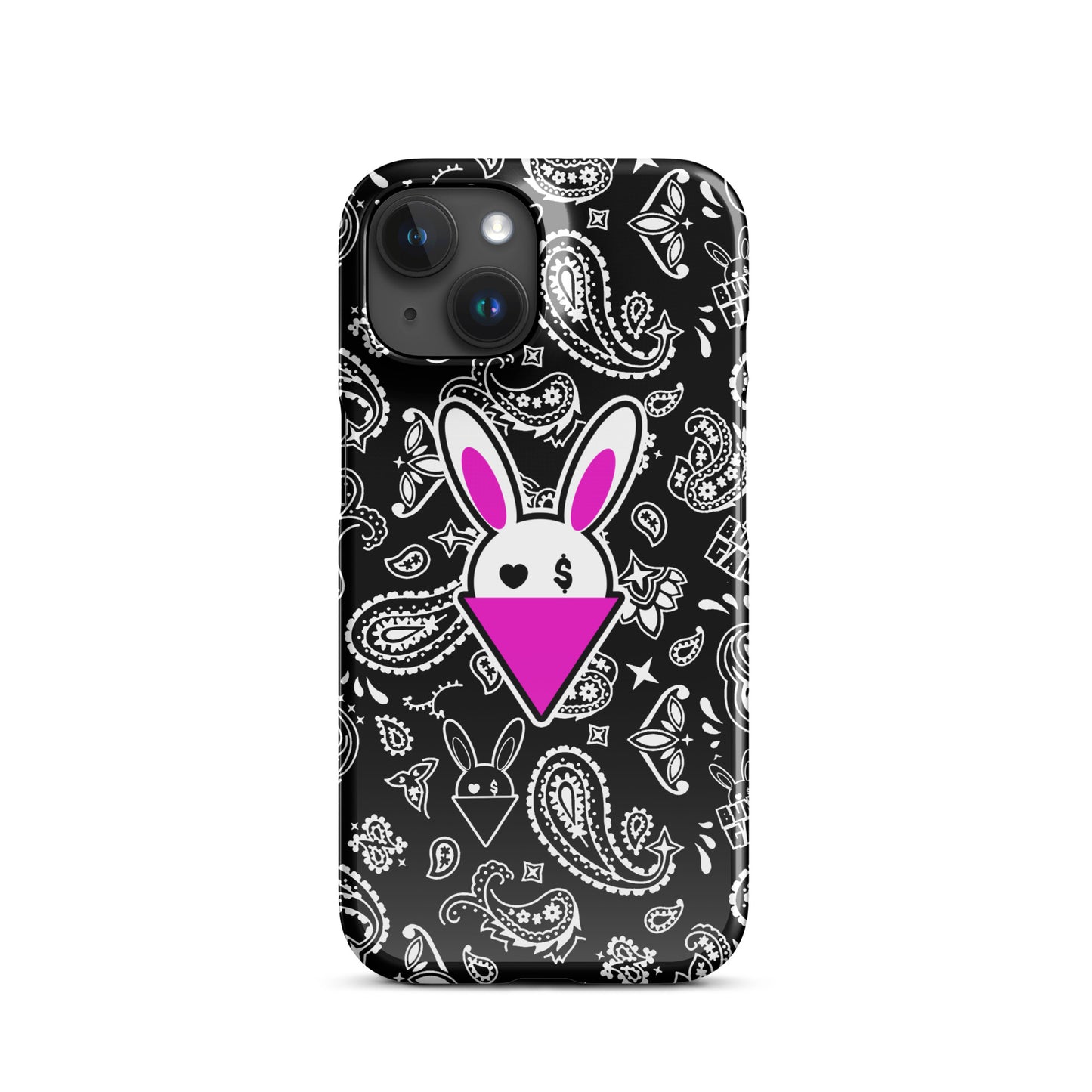 BUNNII GANG "BLACK BANDANA" Snap case for iPhone®